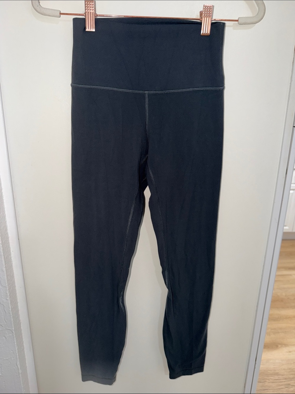 lululemon Slate Gray Performance Leggings | 4